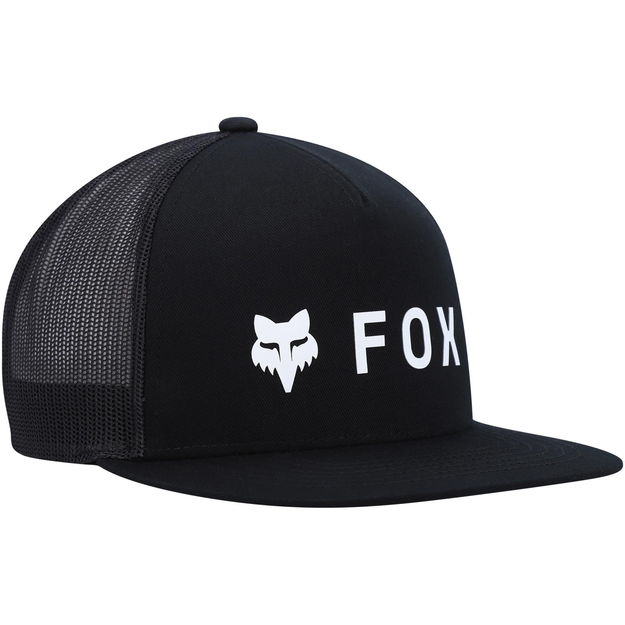 Men's Fox Black Absolute Mesh Snapback Hat - Image 4