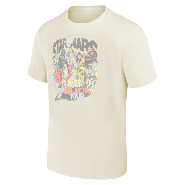 Unisex Cream Star Wars Soft Vintage T-Shirt - Image 6
