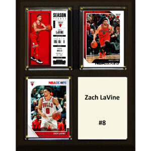 Zach LaVine Chicago Bulls 8" x 10" Trading Card Plaque