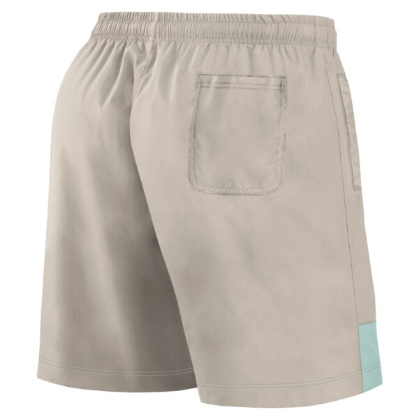 Men's Khaki Formula 1 Liquify Badge Woven Shorts - Image 7