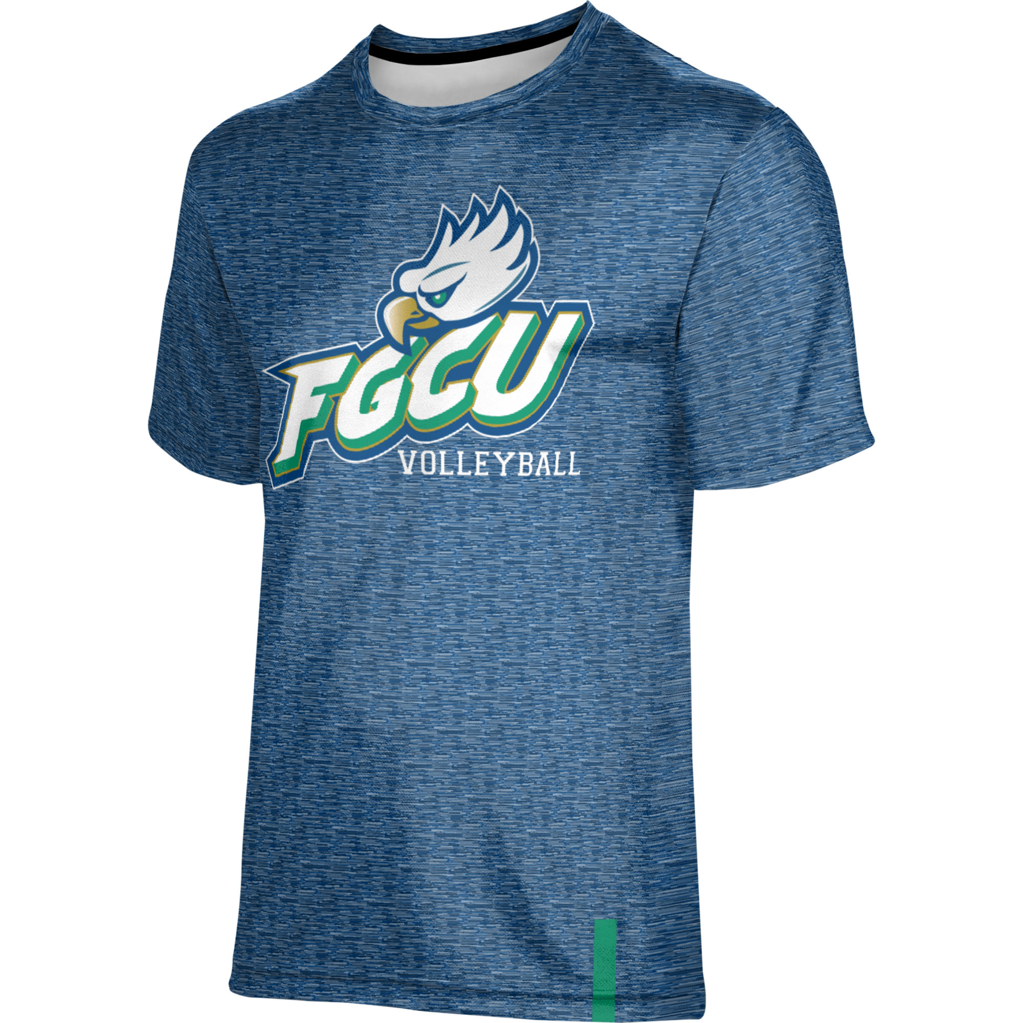 Men's ProSphere Blue Florida Gulf Coast Eagles Volleyball Logo T-Shirt - Image 3