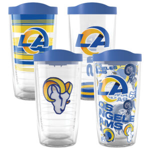 Tervis Los Angeles Rams Four-Pack 16oz. Classic Tumbler Set