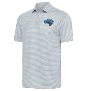 Men's Antigua  Gray Orlando Magic Skills Polo