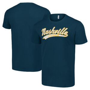 Men's Starter Navy Nashville Predators Tailsweep T-Shirt