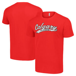 Men's Starter Red Calgary Flames Tailsweep T-Shirt