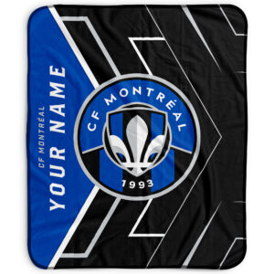 Pegasus CF Montreal 50" x 60" Arrow Personalized Fleece Blanket