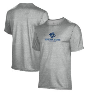 Youth ProSphere Gray Sonoma State Seawolves Lacrosse Name Drop T-Shirt