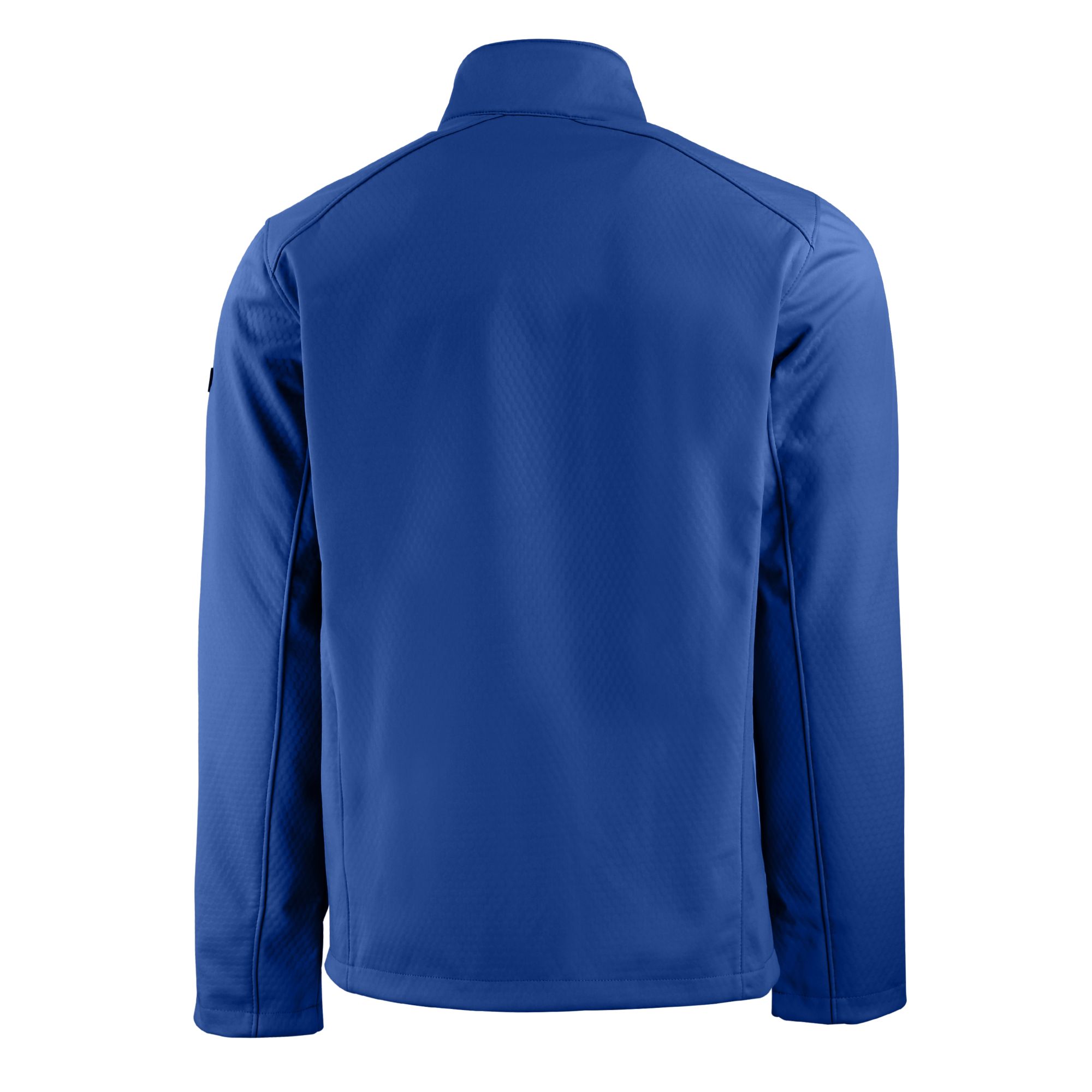 Men's Cutter & Buck Blue Akron RubberDucks Evoke Eco Softshell Recycled Full-Zip Jacket - Image 7