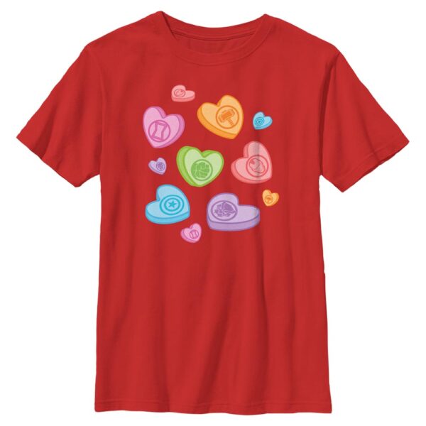 Youth Mad Engine Red Marvel Valentine's Day T-Shirt
