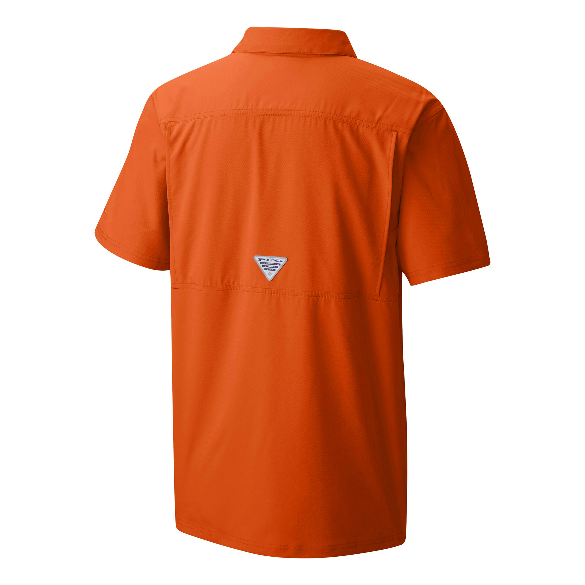 Men's Columbia Orange Denver Broncos Slack Tide Omni-Wick Button-Up Camp Shirt - Image 4