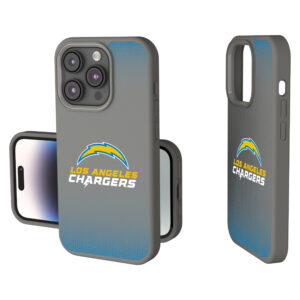 Los Angeles Chargers Linen Logo iPhone Soft Touch Case