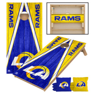 Victory Tailgate Los Angeles Rams 2' x 4' Tournament Cornhole Board Set