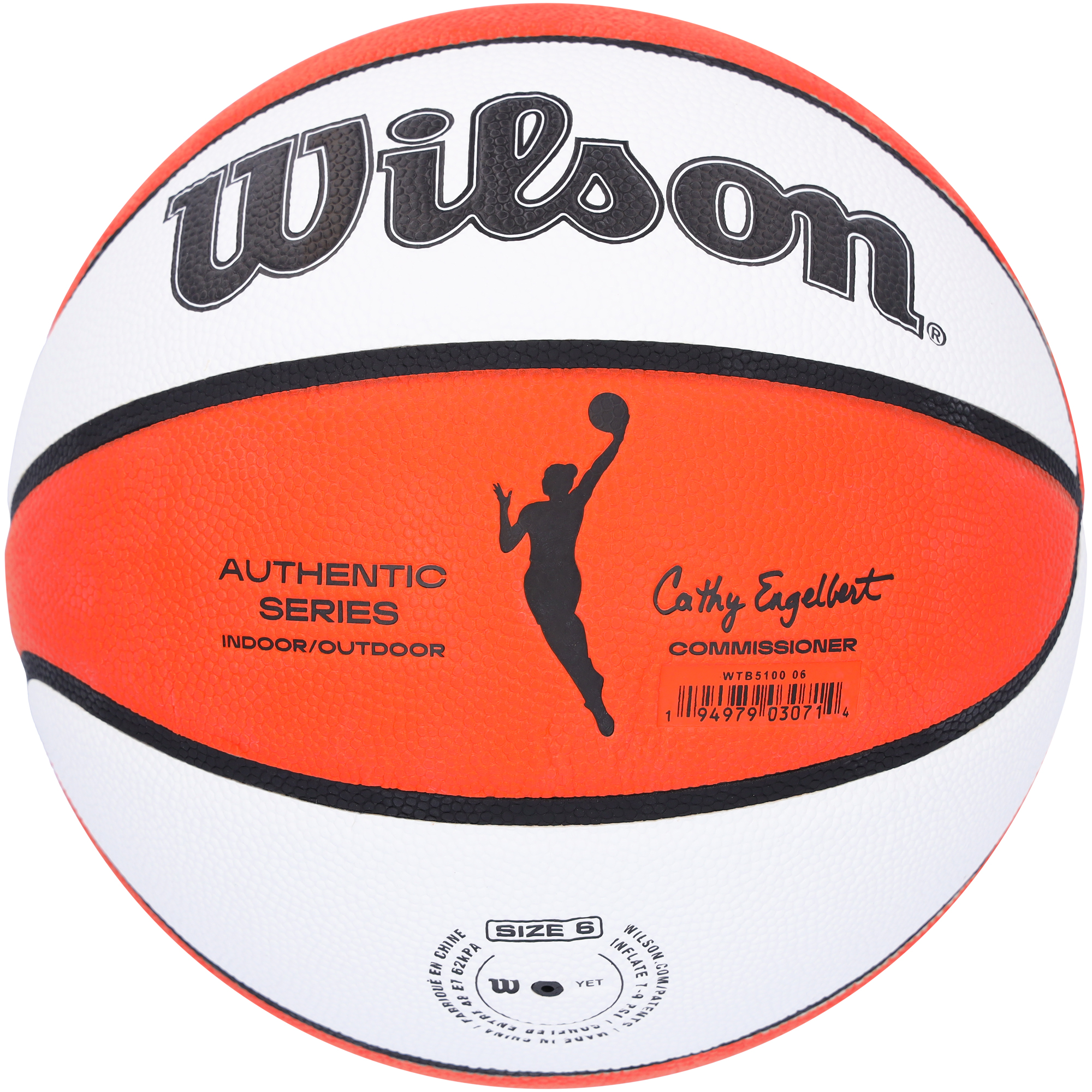 Sabrina Ionescu New York Liberty Autographed Wilson WNBA Authentic Series Indoor/Outdoor Basketball with "2020 WNBA #1 Pick" Inscription - Image 7