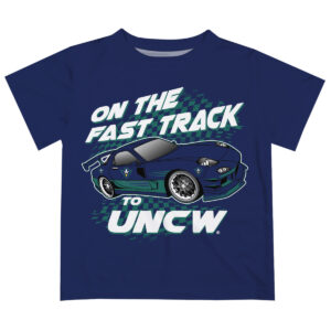 Infant Vive La Fete Navy UNC Wilmington Seahawks Fast Track T-Shirt