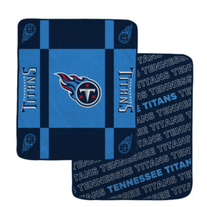 Pegasus Tennessee Titans 60” x 70” Reverse Block Wordmark Double-Sided Blanket