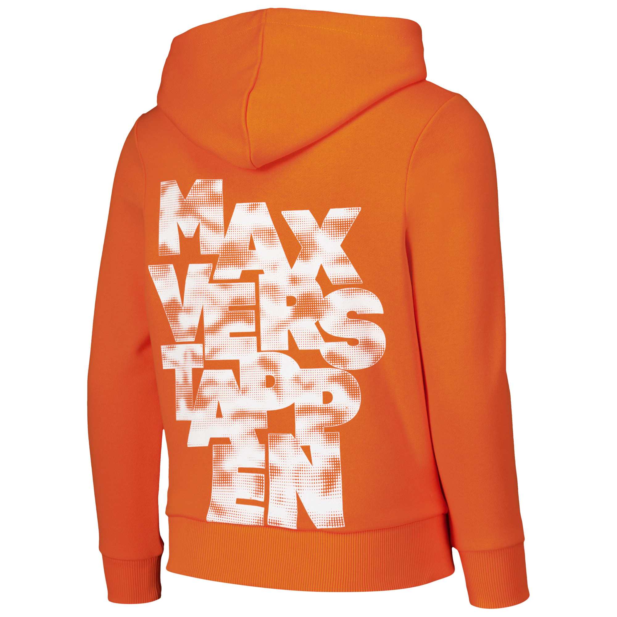 Youth Max Verstappen Orange Red Bull Racing Expression Pullover Hoodie - Image 4