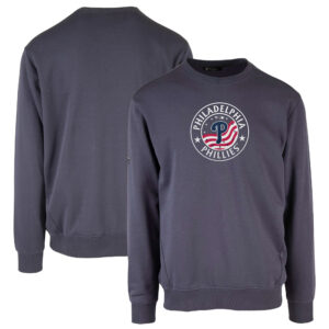Men's Levelwear Navy Philadelphia Phillies Zane Platoon Pullover Sweatshirt