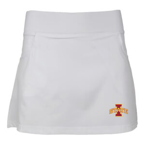 Girls Toddler Garb White Iowa State Cyclones Sara Skort
