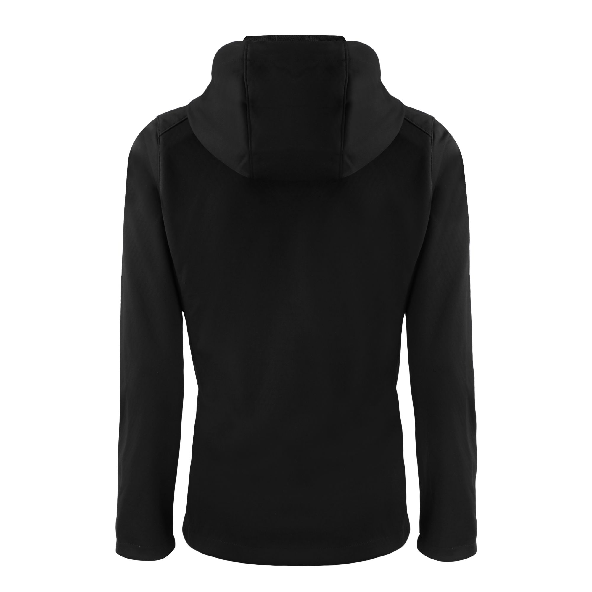 Women's Cutter & Buck Black San Francisco 49ers Evoke Eco Softshell Recycled Full-Zip Hoodie Jacket - Image 7