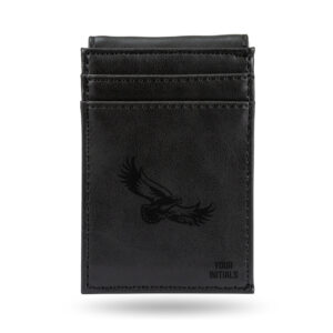 Black Saint Joseph's Hawks Personalized Front Pocket Wallet
