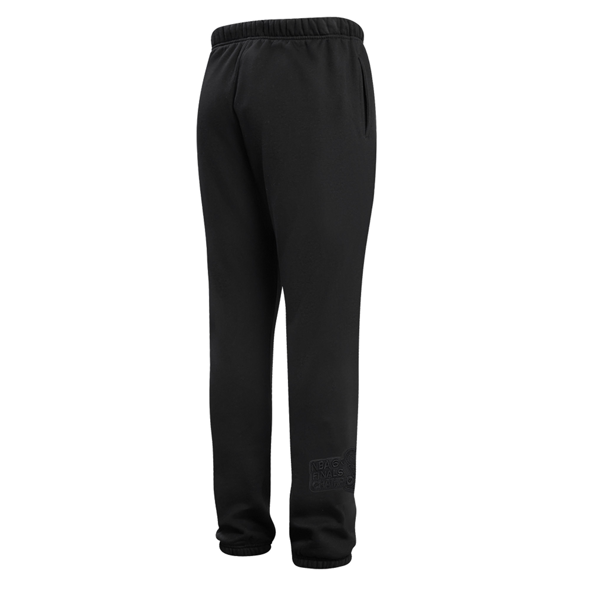 Men's Pro Standard Black Chicago Bulls 6X NBA Finals Champions Neutral Fleece Sweatpants - Image 4