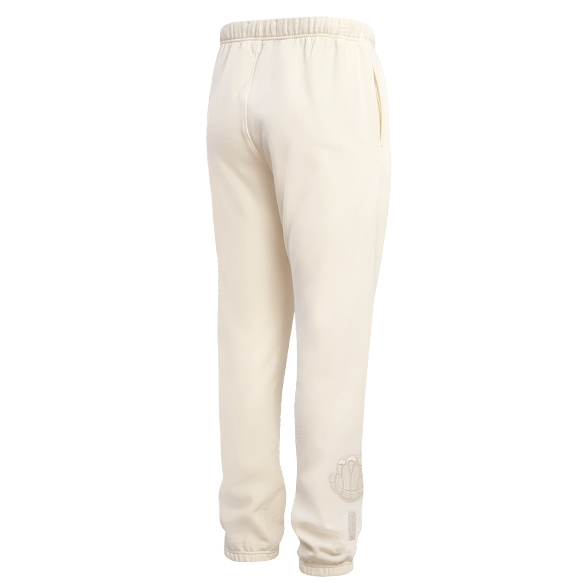 Men's Pro Standard Cream Memphis Grizzlies Neutral Fleece Sweatpants - Image 9