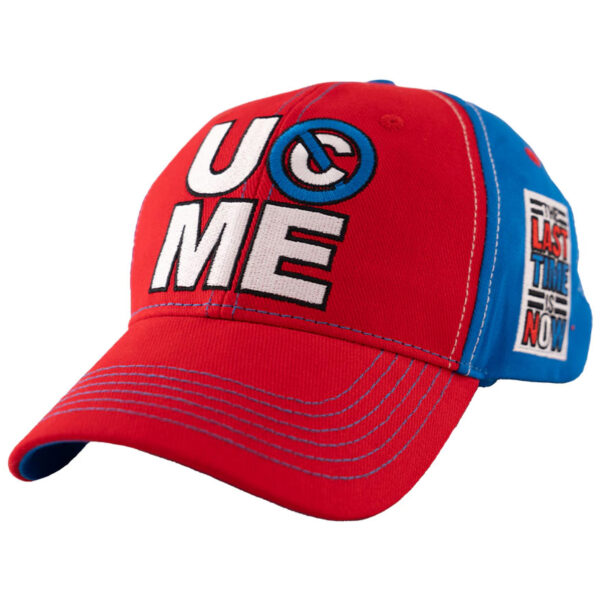 Men's WWE  Red John Cena Farewell Tour Snapback Hat - Image 6