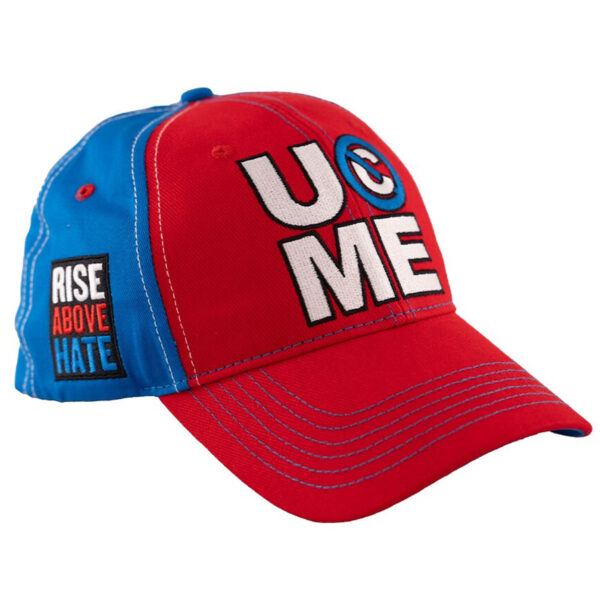 Men's WWE  Red John Cena Farewell Tour Snapback Hat - Image 8