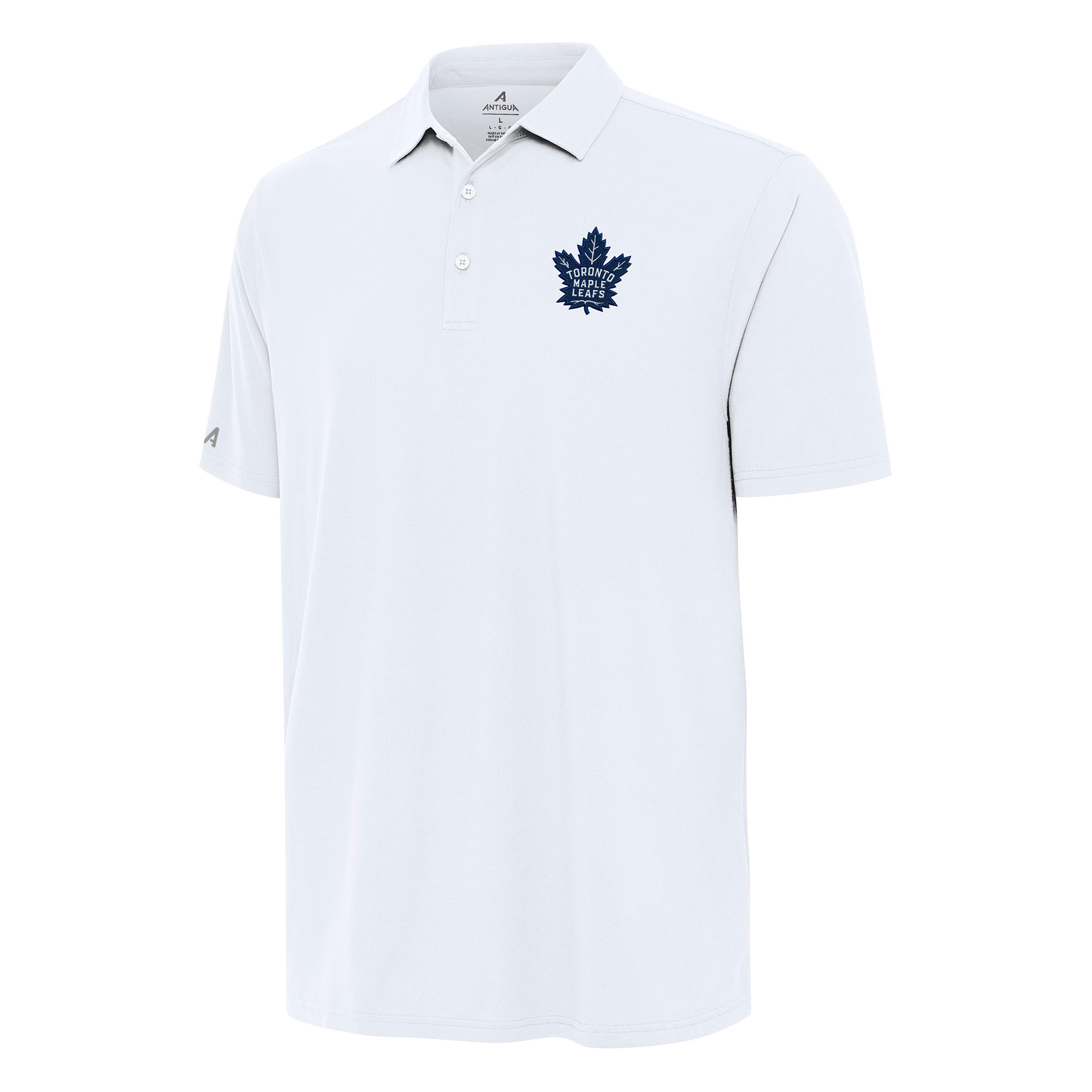 Men's Antigua White Toronto Maple Leafs Era Polo