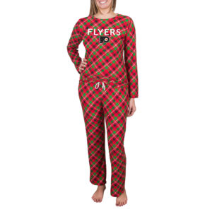 Women's Concepts Sport Red Philadelphia Flyers Holly Knit Long Sleeve Top & Pants Set