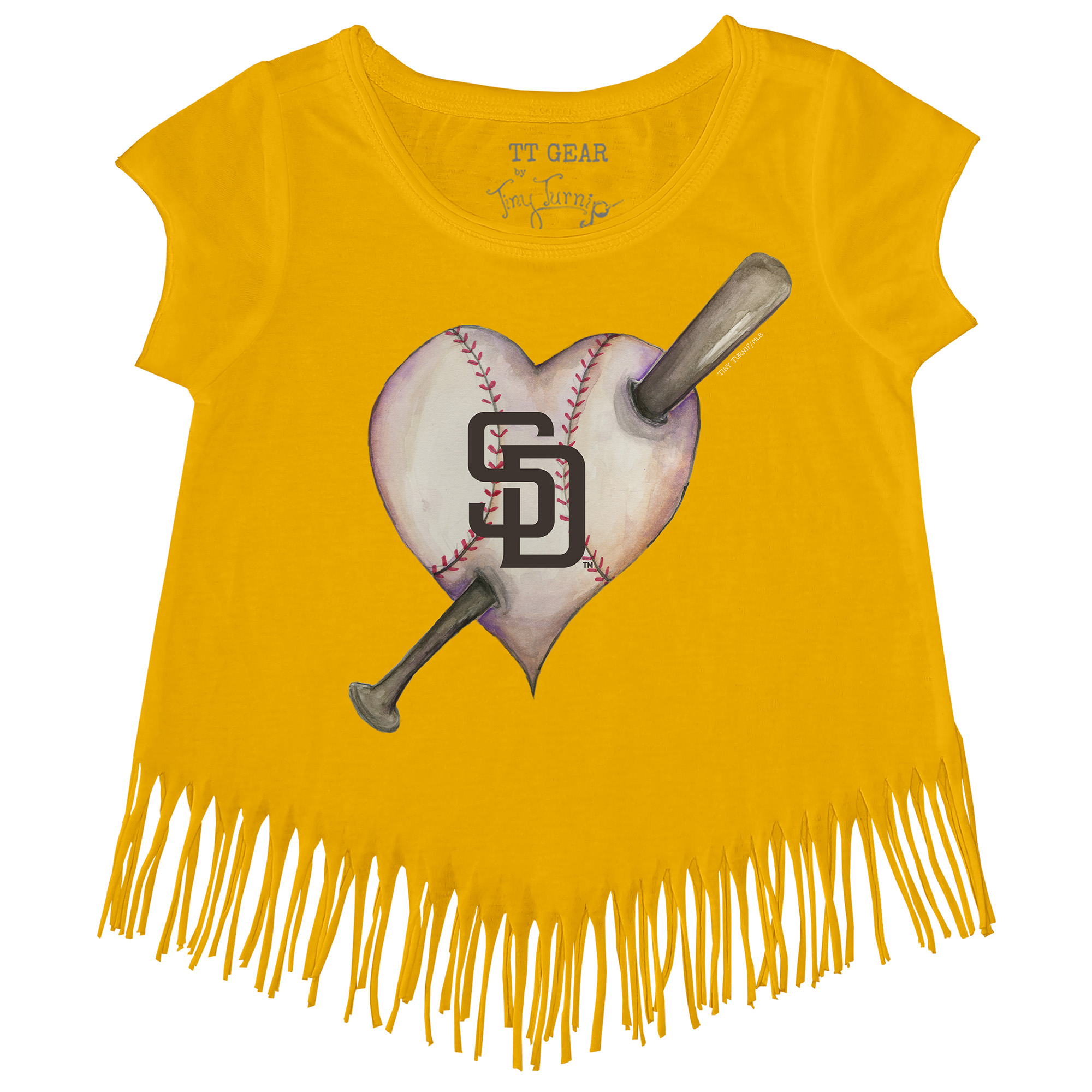 Infant Tiny Turnip White Detroit Tigers Unicorn Bodysuit - Image 3