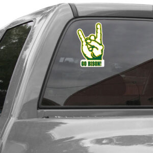 North Dakota State Bison WinCraft GO 6'' x 6'' Color Decal