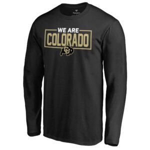 Men's Black Colorado Buffaloes We Are Icon Long Sleeve T-Shirt