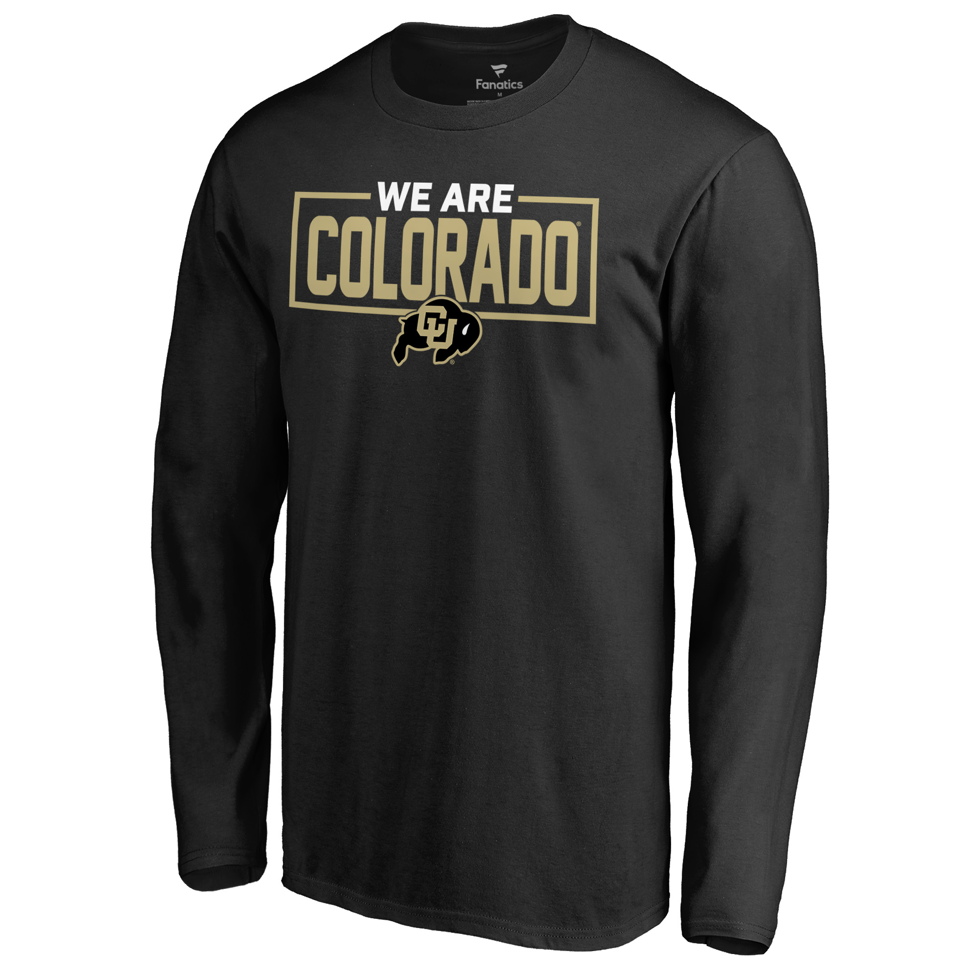 Men's Black Colorado Buffaloes We Are Icon Long Sleeve T-Shirt