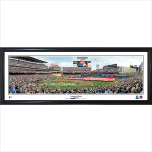 Minnesota Twins 39'' x 13.5'' Inaugural Game Standard Framed Panorama