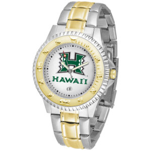 White Hawaii Warriors Competitor Two-Tone Watch