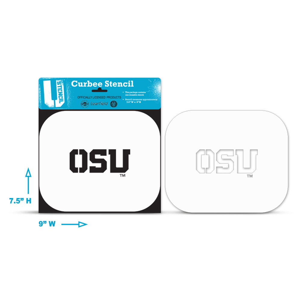 Oregon State Beavers Curbee Team Stencil - Image 3