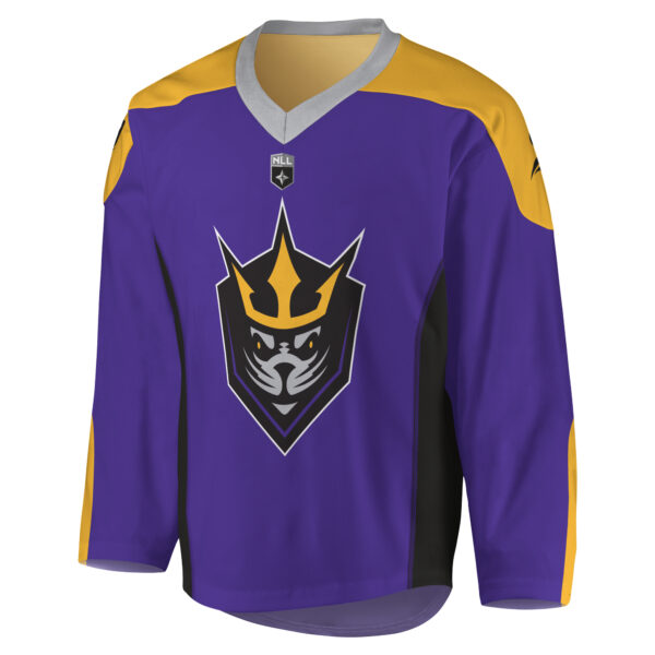 Youth Purple/Gold San Diego Seals Replica Jersey - Image 6
