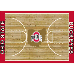 Imperial Ohio State Buckeyes 3'10" x 5'4" Courtside Rug
