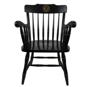 Black Alabama Crimson Tide Seal Logo Captains Chair