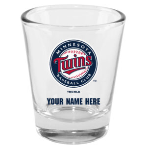 Minnesota Twins 2oz. Personalized Shot Glass