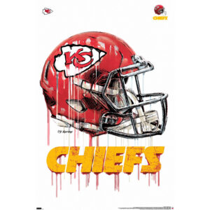 Kansas City Chiefs 22.4'' x 34'' Helmet Poster