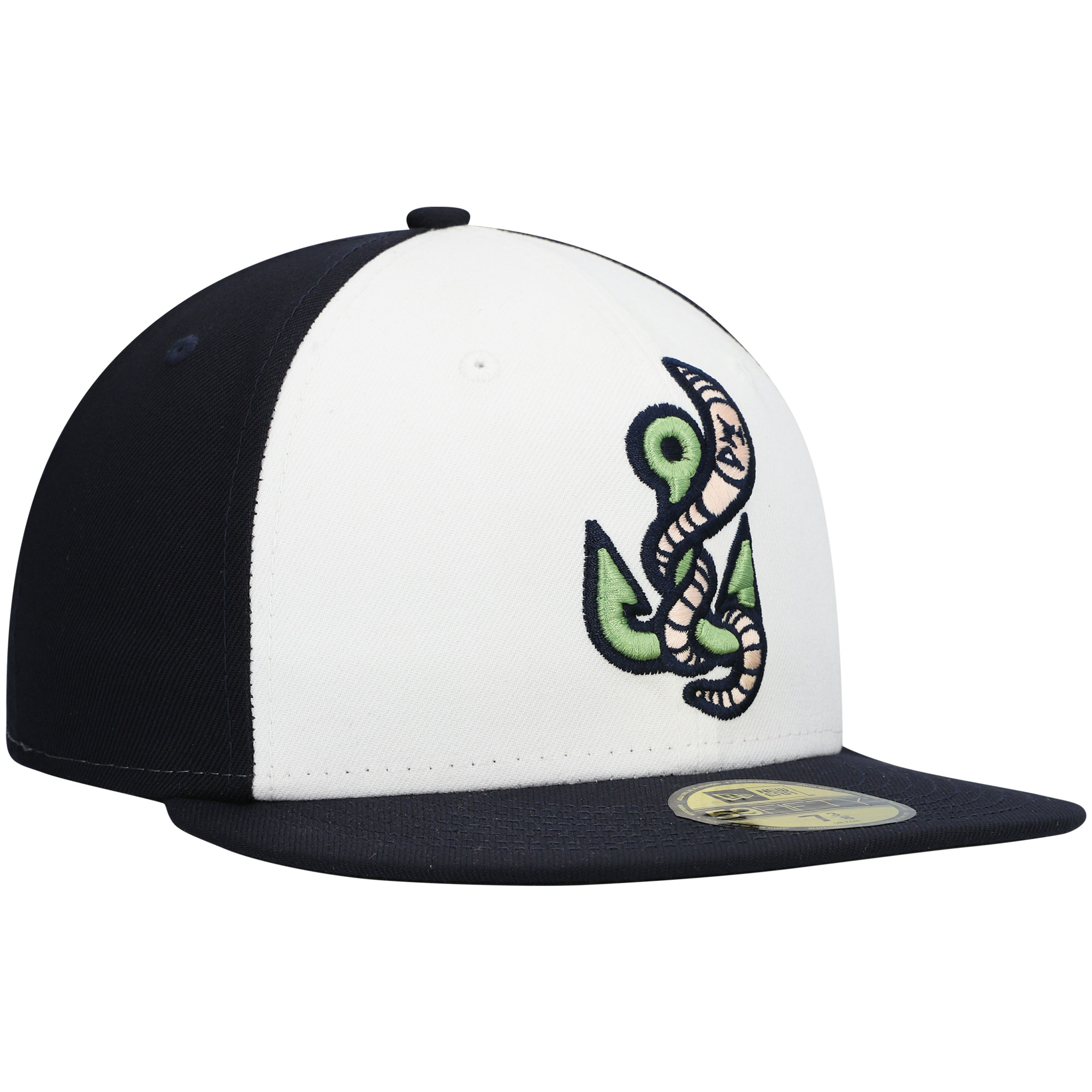 Men's New Era White Gwinnett Stripers Authentic Collection Team Alternate 59FIFTY Fitted Hat - Image 4