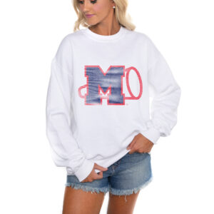 Men's Champion Heathered Oatmeal Morgan State Bears Eco Powerblend Crewneck Sweatshirt