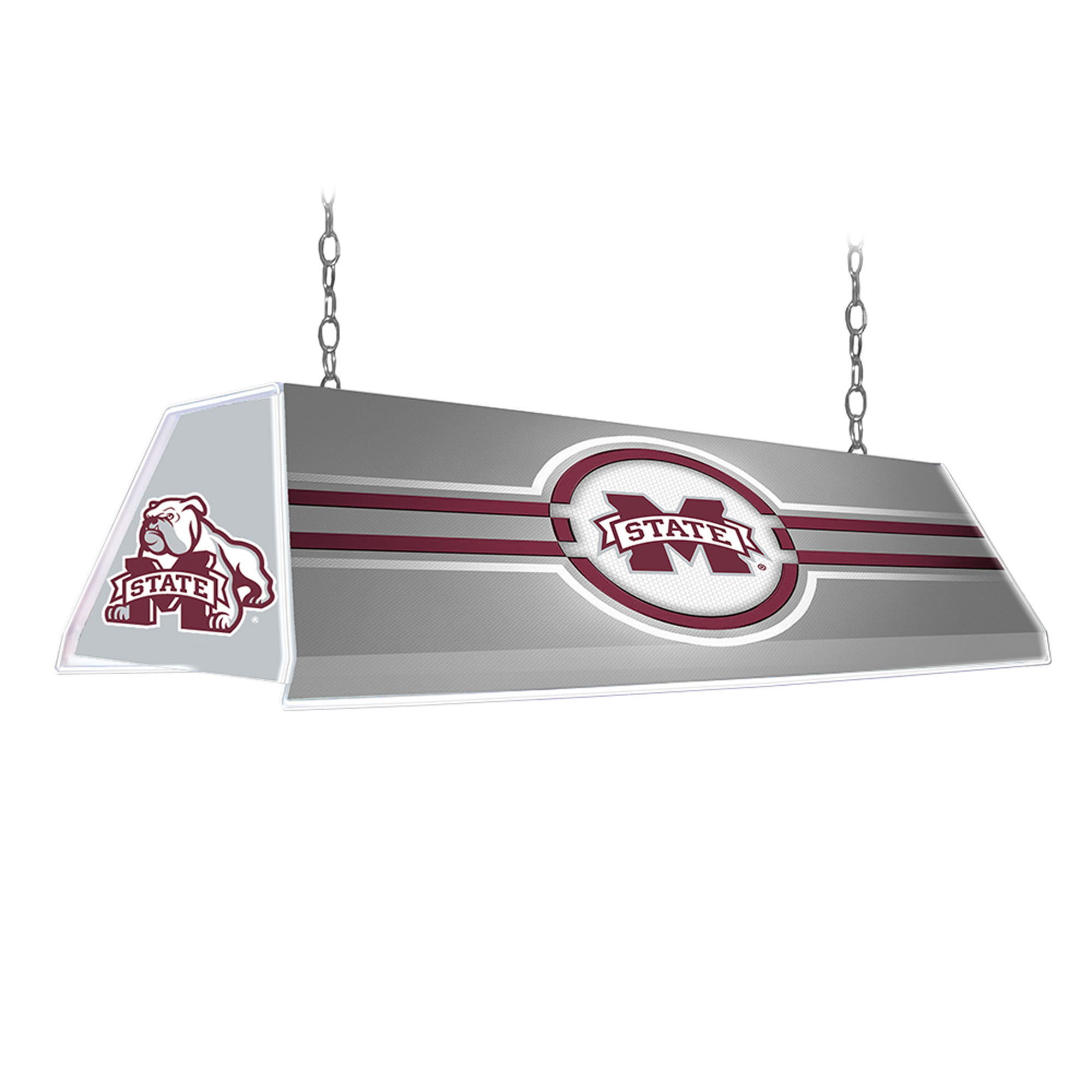 Mississippi State Bulldogs Logo 46'' x 13.5'' Pool Table Light - Image 7