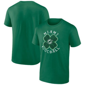 Men's Kelly Green Miami Dolphins St. Patrick's Day Celtic T-Shirt