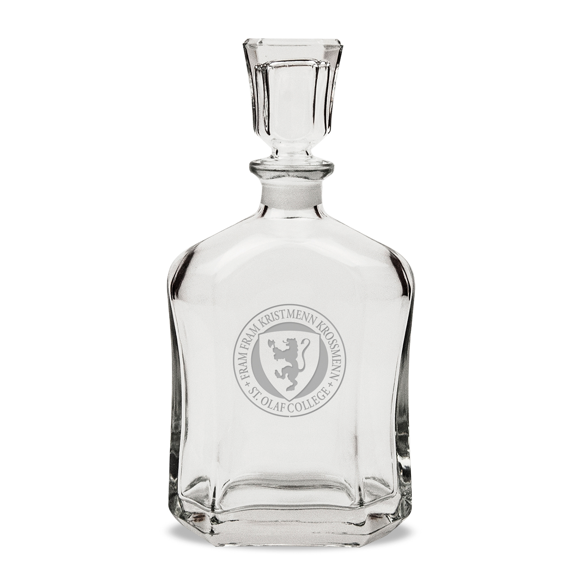 St. Olaf Oles 23.75oz. Crystal Whisky Decanter
