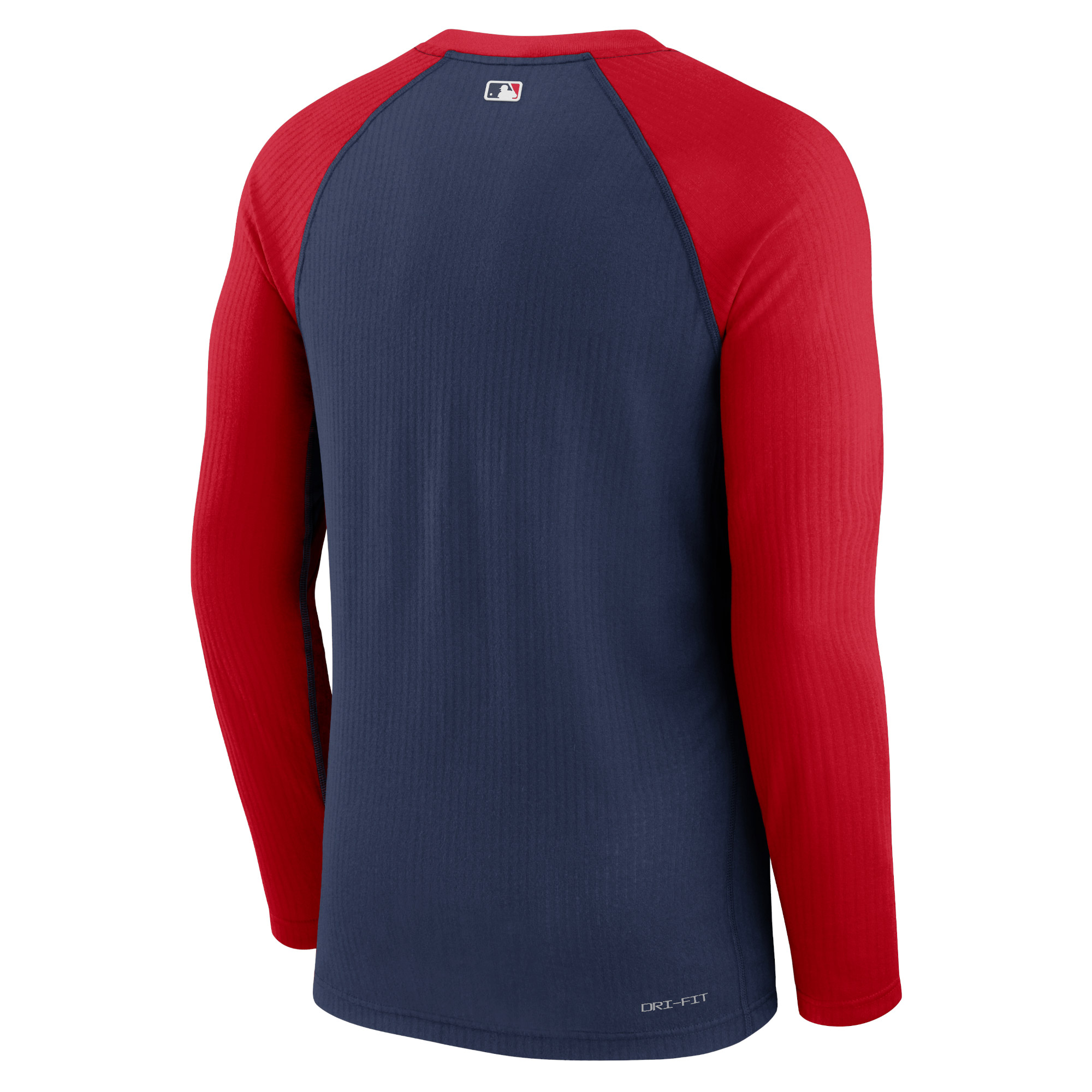 Men's Nike Navy St. Louis Cardinals Authentic Collection Game Raglan Performance Long Sleeve T-Shirt - Image 7