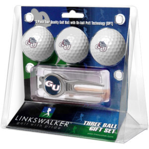 Gonzaga Bulldogs 3-Ball Golf Ball Gift Set with Kool Divot Tool