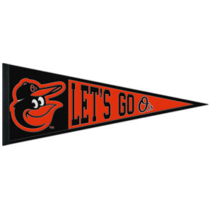WinCraft Baltimore Orioles 13" x 32" Slogan Pennant
